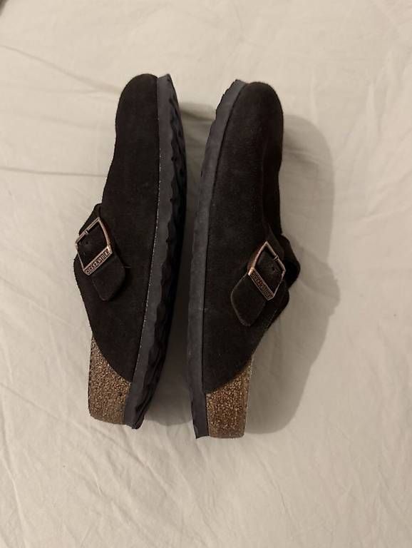 Birkenstock Scarpe da donna: Birkenstock Brown Suede sandals – Usato da Zürich venduto da mvru_ti 3