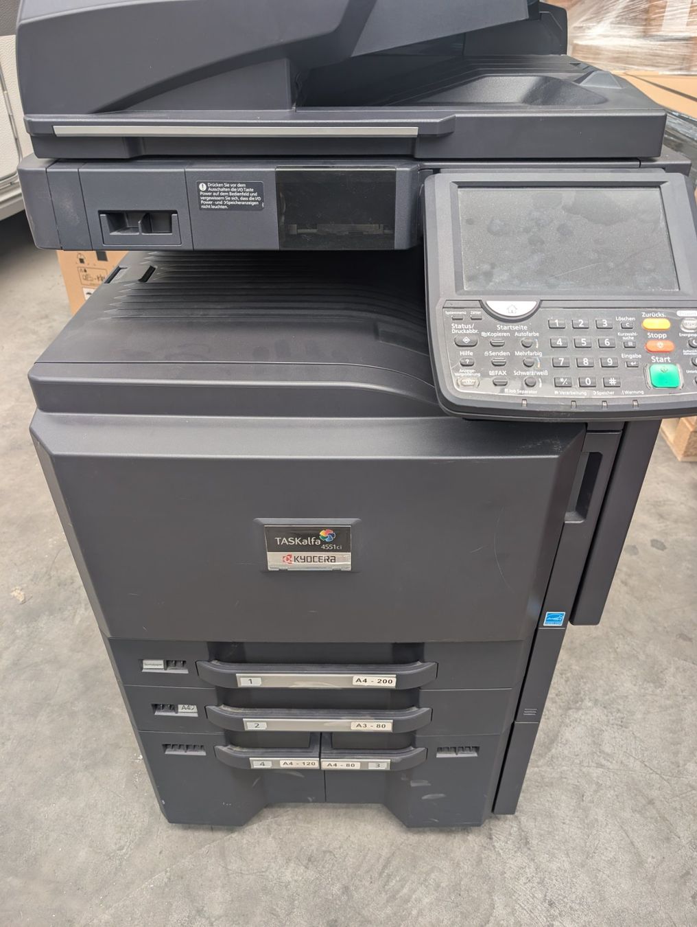 Kyocera Fotokopierer: Multifunktionscenter Kyocera – Gebraucht aus Lienz von Barebooh