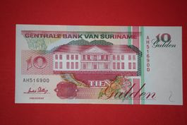 SURINAM - 10 Gulden 1996 unc (AH516900)