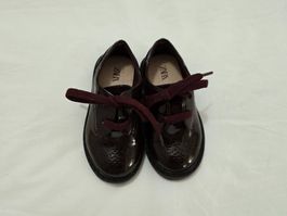Chaussures vernies bordeaux Zara, pointure 21