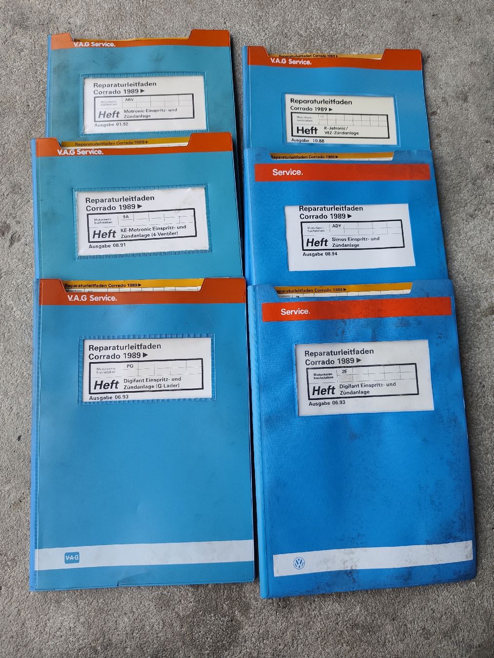 Libri: Werkstatthandbücher VW Corrado 1989 – Usato da Rebstein venduto da andi322 2