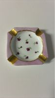 Aschenbecher Porzellan mit Blumenmuster gebraucht