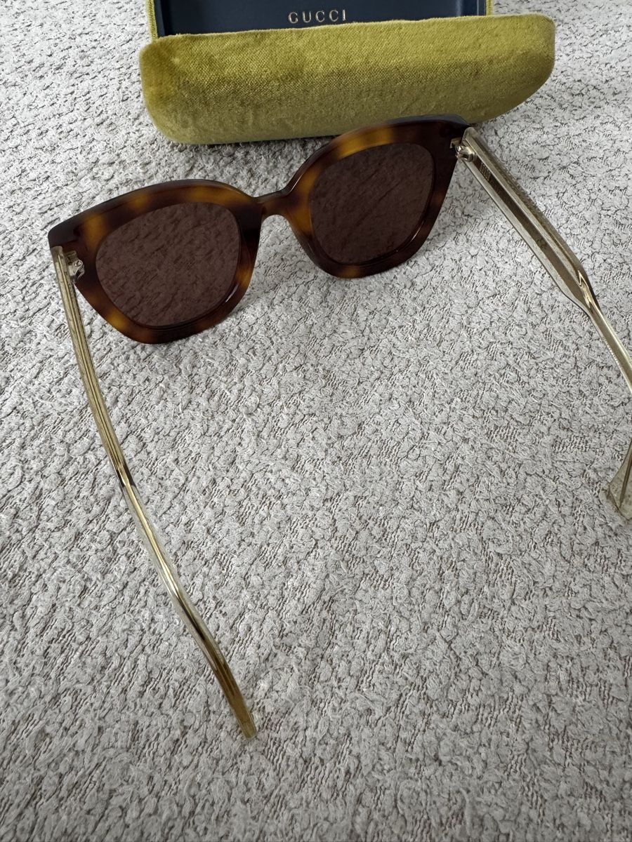 Gucci Brillen & Gläser: Exklusive Gucci Sonnenbrille in Hornoptik – Neu (gemäss Beschreibung) aus Wallisellen von LunaUnica 3