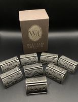 8er Set William Arthur Hochzeit Zinn Tischkartenhalter Deko
