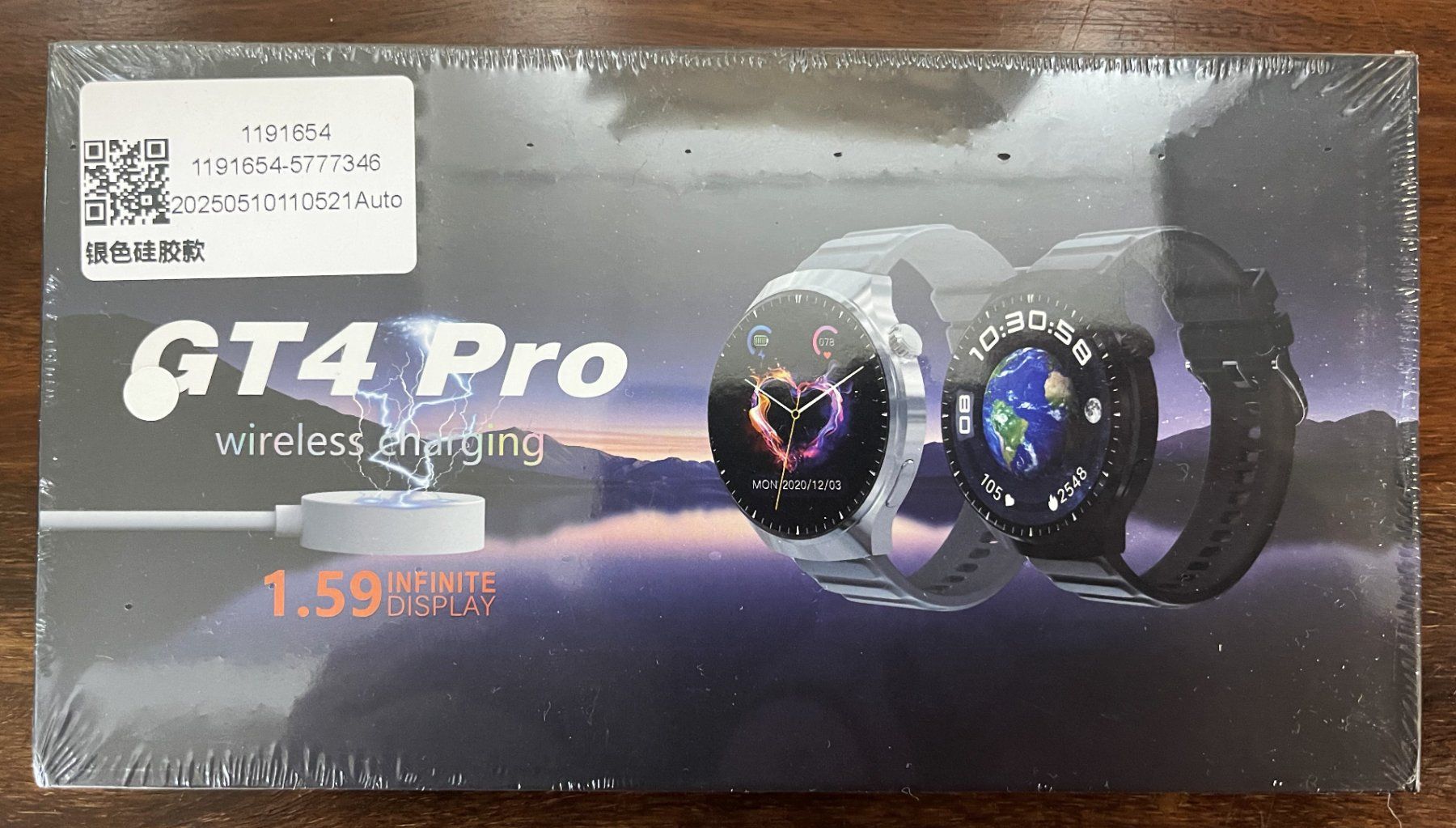 Smart Smartwatch: GT4 PRO , Wireless Charging - 1,59" Display – Nuovo e nell'imballaggio originale da Oftringen venduto da Vucki 1