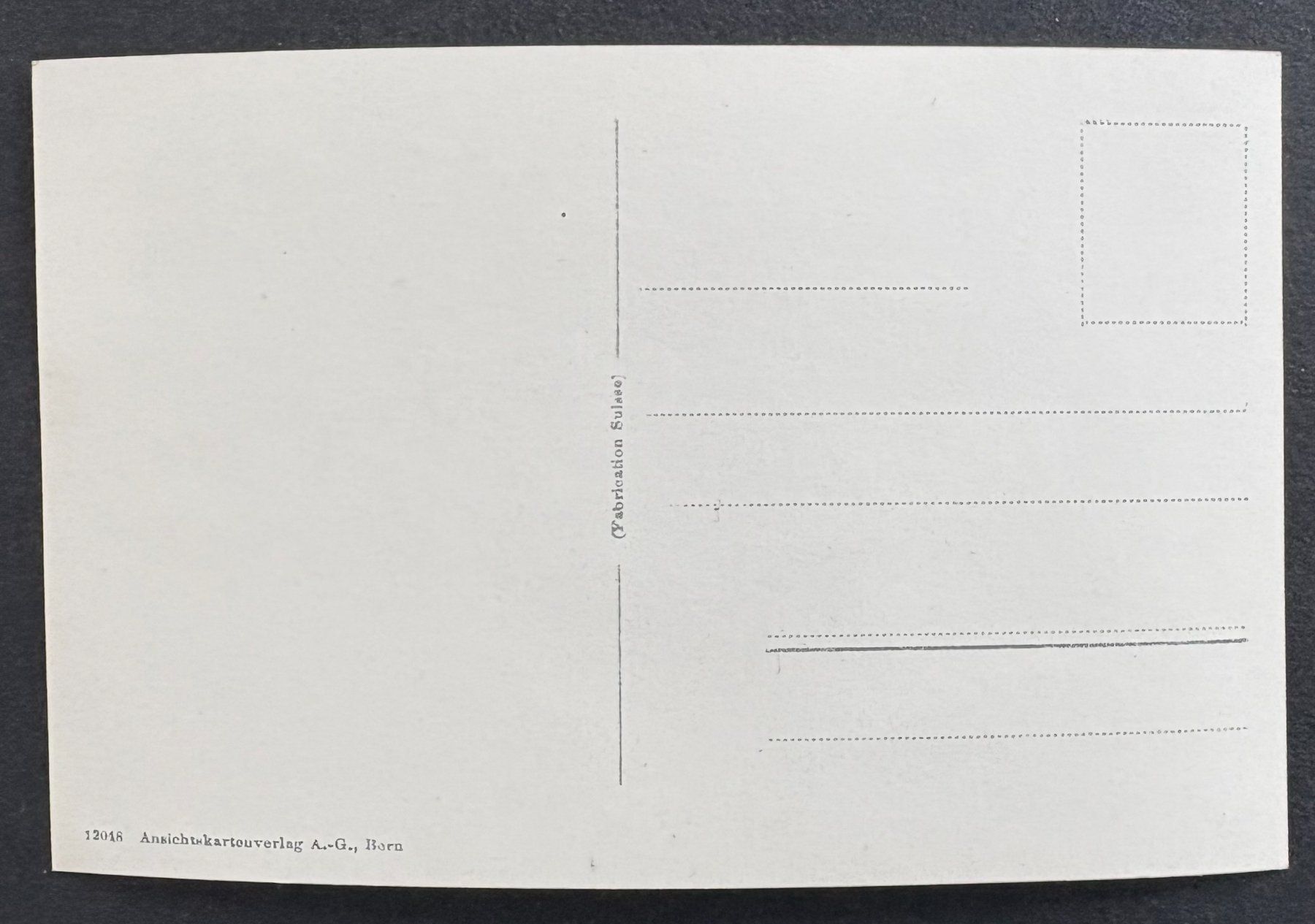 Cartoline postali: ANSICHTSKARTE LERCHENFELD BEI THUN – Usato da Ostermundigen venduto da crazy-horse-1840 1