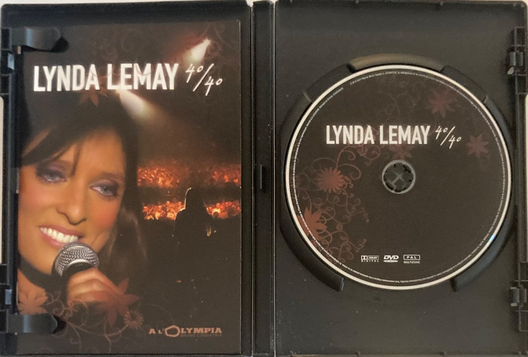 Tutti i DVDs: LYNDA LEMAY - 40/40 – Usato da Poliez-Pittet venduto da Newtown-Records 2