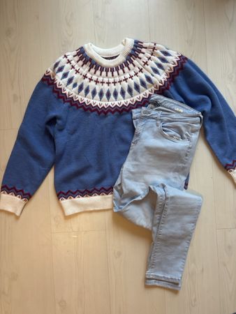 Pulli und Hilfiger Jeans