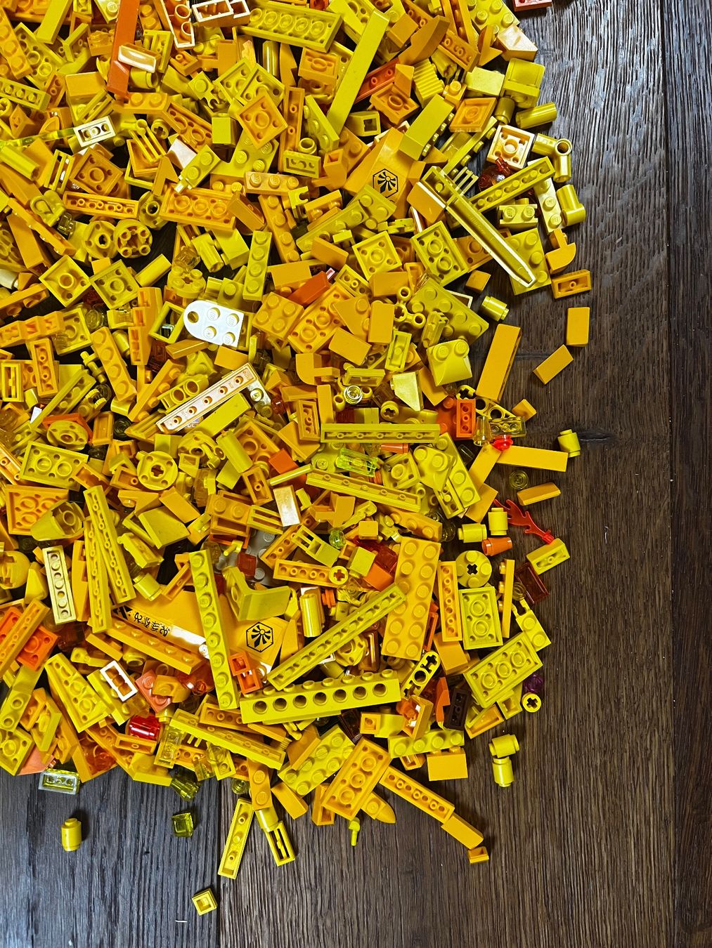 Lego Giocattoli: Lego diverse gelbe und orange Teile – Usato da lindau venduto da Technick 1