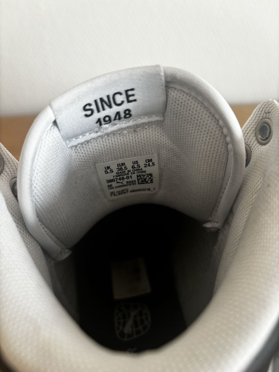 Puma Scarpe da uomo: Baskets Puma Shuffle Mid blanches comme neuves – Usato da Montreux venduto da tia_1018 5