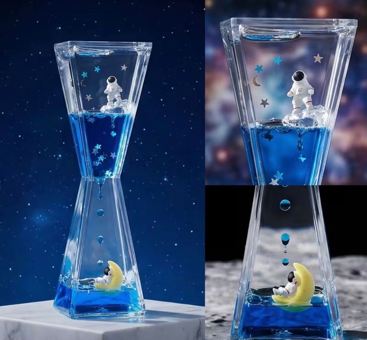 Orologi: Visual Timer-Sternenhimmel-Astronaut-Sterne-Mond-Beruhigend – Nuovo e nell'imballaggio originale da Teufenthal AG venduto da MeineSchatztruhe
