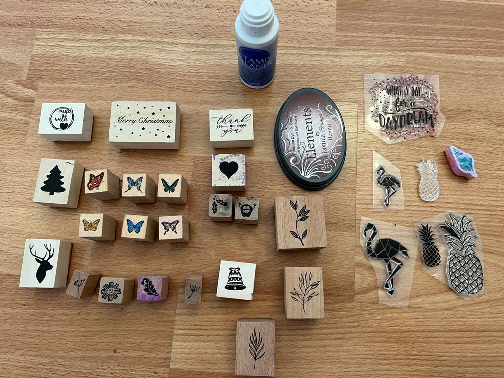 Welcome To Joyful Home Stempel-Set (4 Stück) – Für Grußkarten, Scrapbooking & Geschenkanhänger