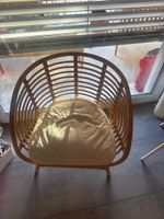 Rattan Sessel mit Polster guter Zustand