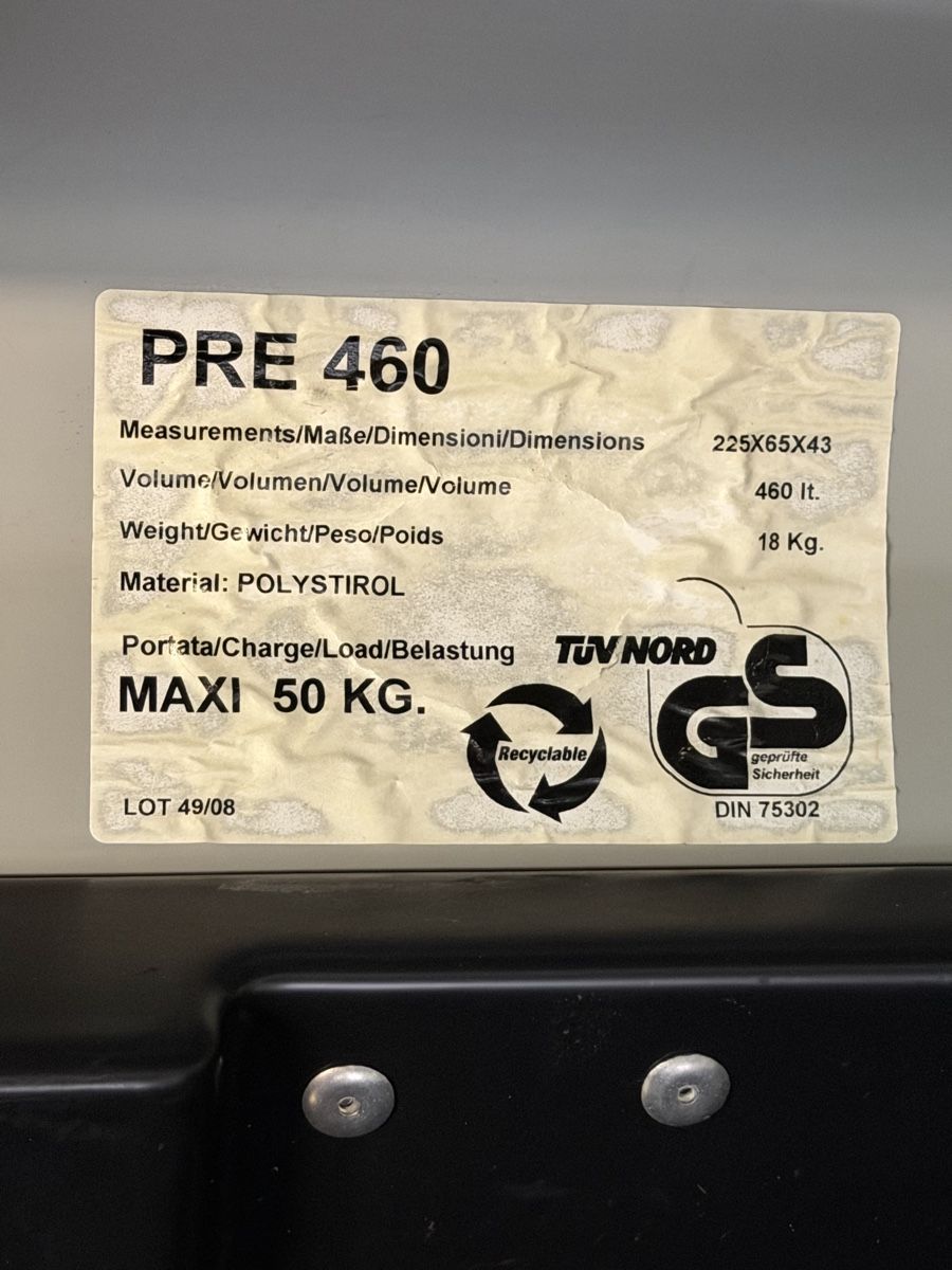 Box da tetto: Dachbox Pilot PRE 460   – Usato da Mumpf venduto da los_rvh8 5