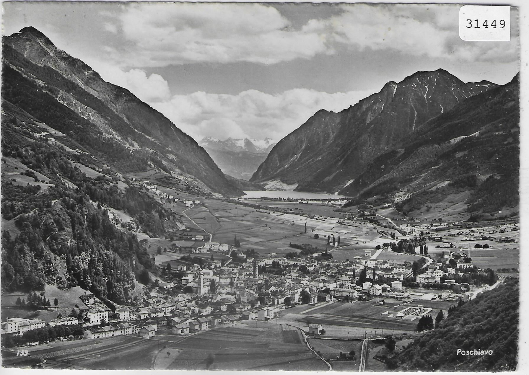 Cartoline postali: Poschiavo - Generalansicht – Usato da Ettingen venduto da Kartenplanet