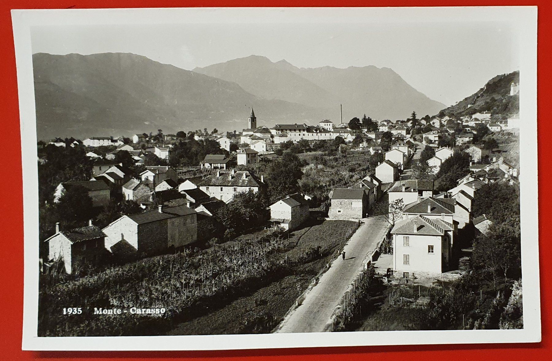Ansichtskarten: Monte - Carasso – Gebraucht aus Kreuzlingen von Rschweiz1