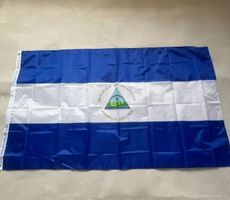 3x Flagge von Nicaragua 90 x 150 cm - Drapeau syrien Syrie