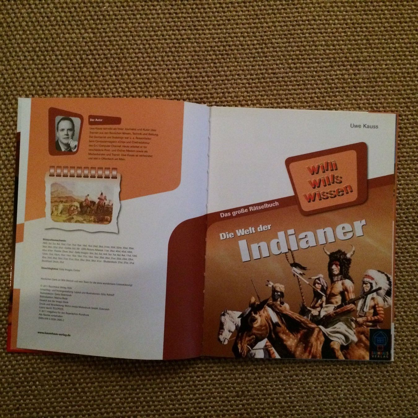 Libri: Willi-Rätselbuch - Die Welt der Indianer – Usato da Buchs AG venduto da ReaNaTsch 2