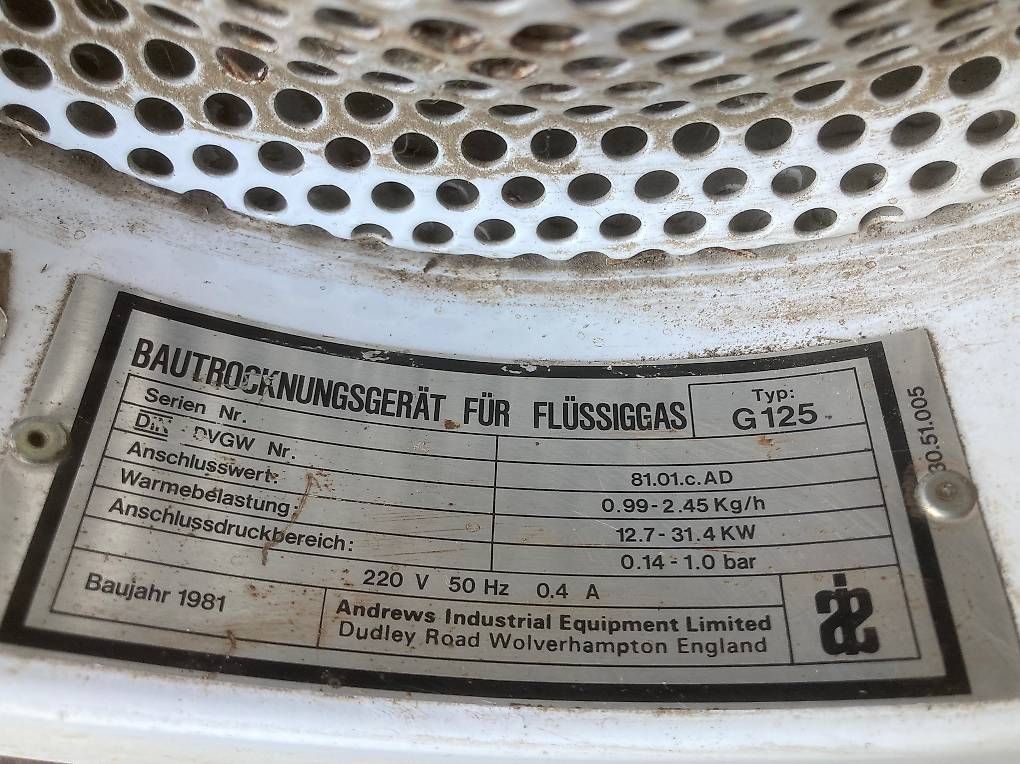 Radiatori: Heizlüfter. – Usato da Neudorf venduto da Walow 1