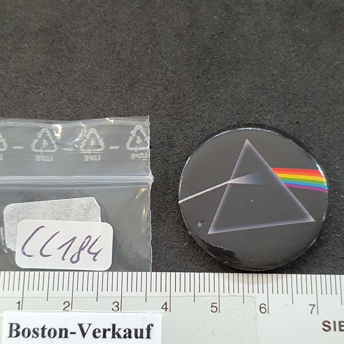 Placchette & Badge: CC184 - Pin /Button - Musik - PINK FLOYD – Usato da Reinach BL venduto da Boston-Verkauf