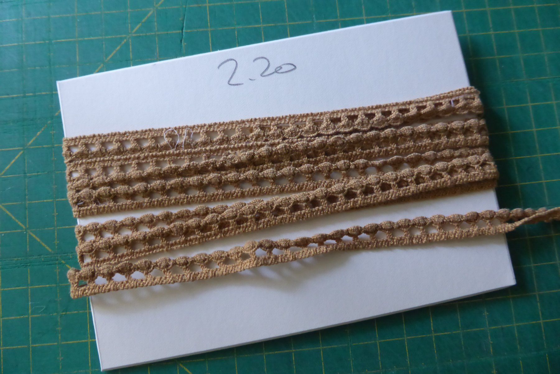 Tessuti: Alte Spitzen braun - 220 cm – Nuovo (secondo la descrizione) da Brunnadern venduto da pinkfaden