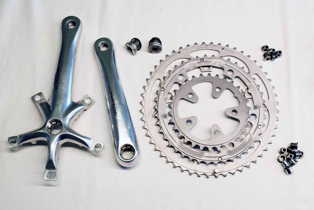 Pédalier Shimano Ultegra FC-6500/6503 Vintage - Double 53/42, Manivelles 170mm, OCTALINK