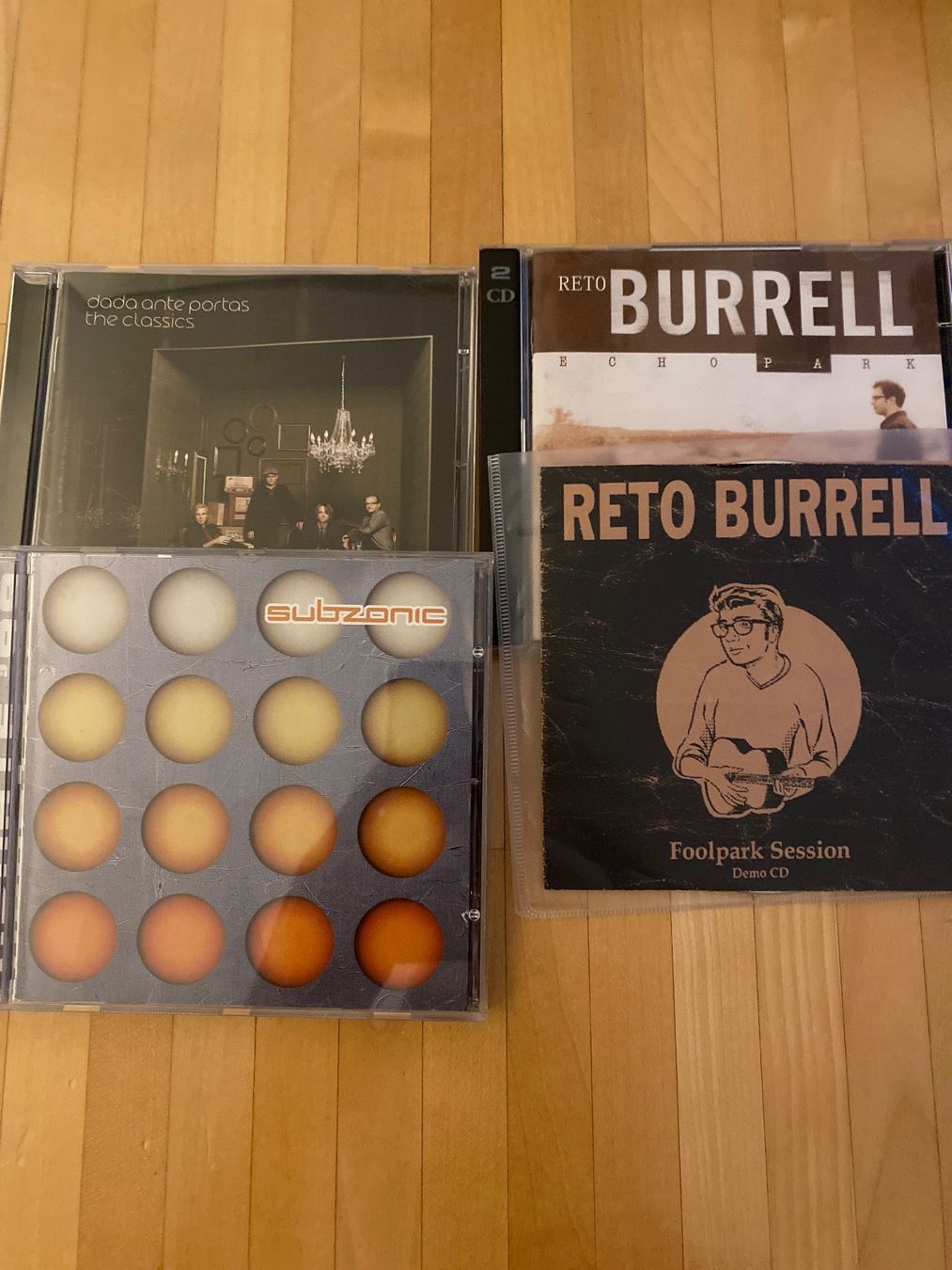 CD: Burrel / Dada / Gasser / Subzonic – Usato da Luzern venduto da Jenaja