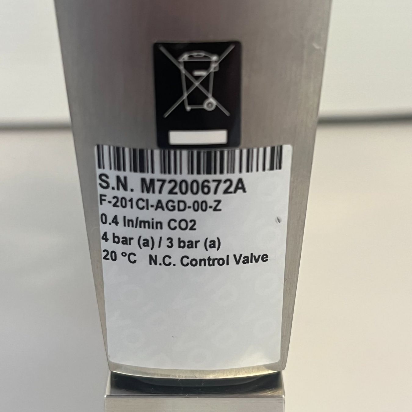 Accessori da laboratorio: Bronkhorst Mass Flow Controller F201 CI-AGD-00-Z – Usato da Niederdorf venduto da LeptonAG_Labor 1