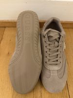 Guess Sneaker beige Veloursleder