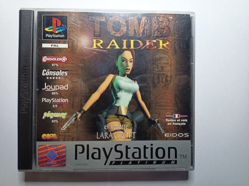 TOMB RAIDER THE TRILOGY CLASSICS HD PLAYSTATION 3 SONY PS3 COMPLET JEU