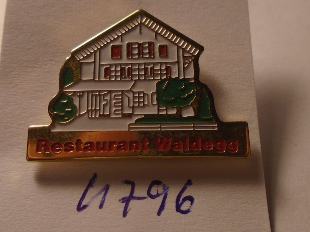 Plaketten & Abzeichen: 1 Restaurant Waldegg Pin (U796) – Gebraucht aus Winterthur von Beli2000