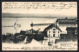 Romanshorn, Hafenpartie und Säntisgrupp