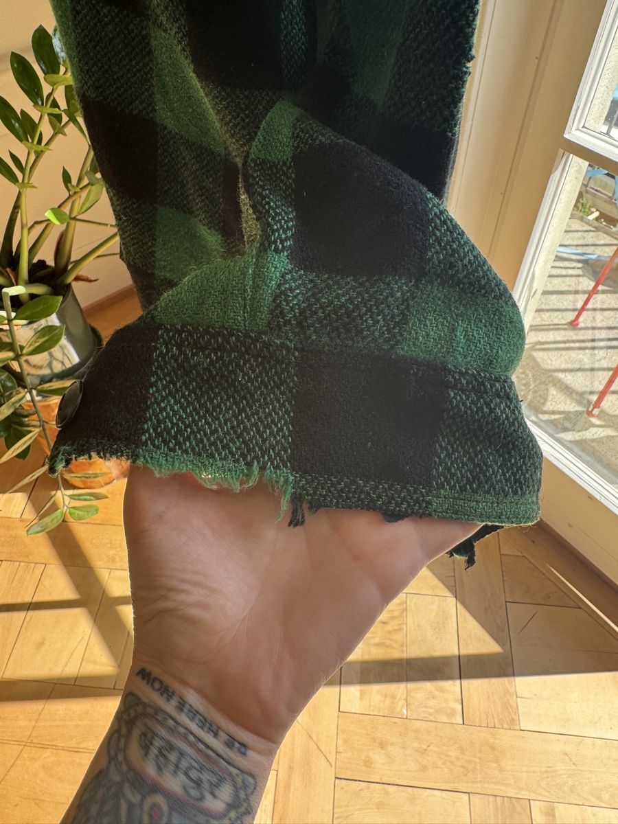 Blusen: Vintage Wollhemd Karo Hemd – Gebraucht aus Zürich von Lola_from_the_West 4