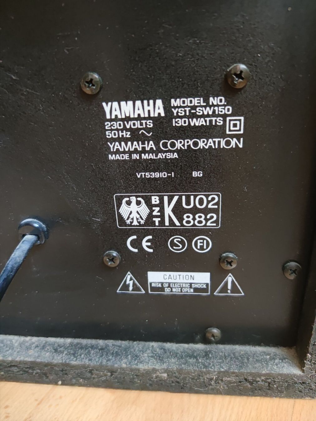 Yamaha Casse acustiche: Yamaha Active Subwoofer yst-sw150 – Usato da Meggen venduto da Malecifent 7