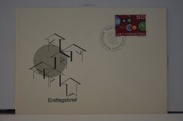 Fürstentum Liechtenstein FDC FL 03.10.1961 Vaduz