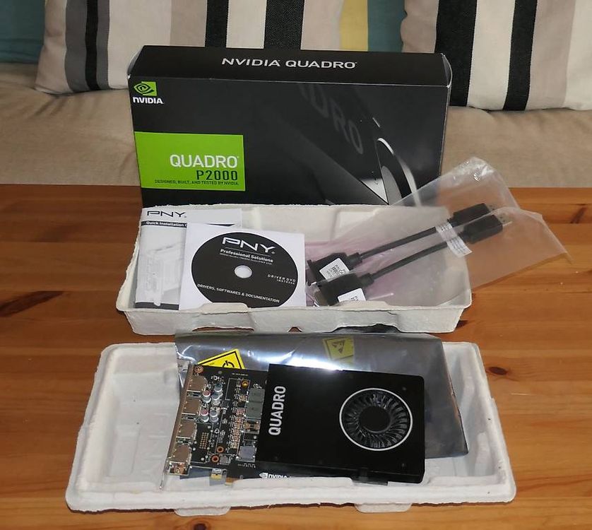 Nvidia VCQP2000-PB Quadro P2000,5 Go, gddr5 : Pny