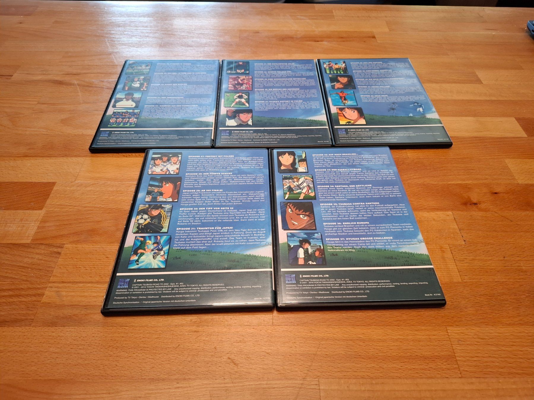 Tutti i DVDs: Captain Tsubasa Super Kickers 2006 Box 2 – Usato da Signau venduto da mw91 2