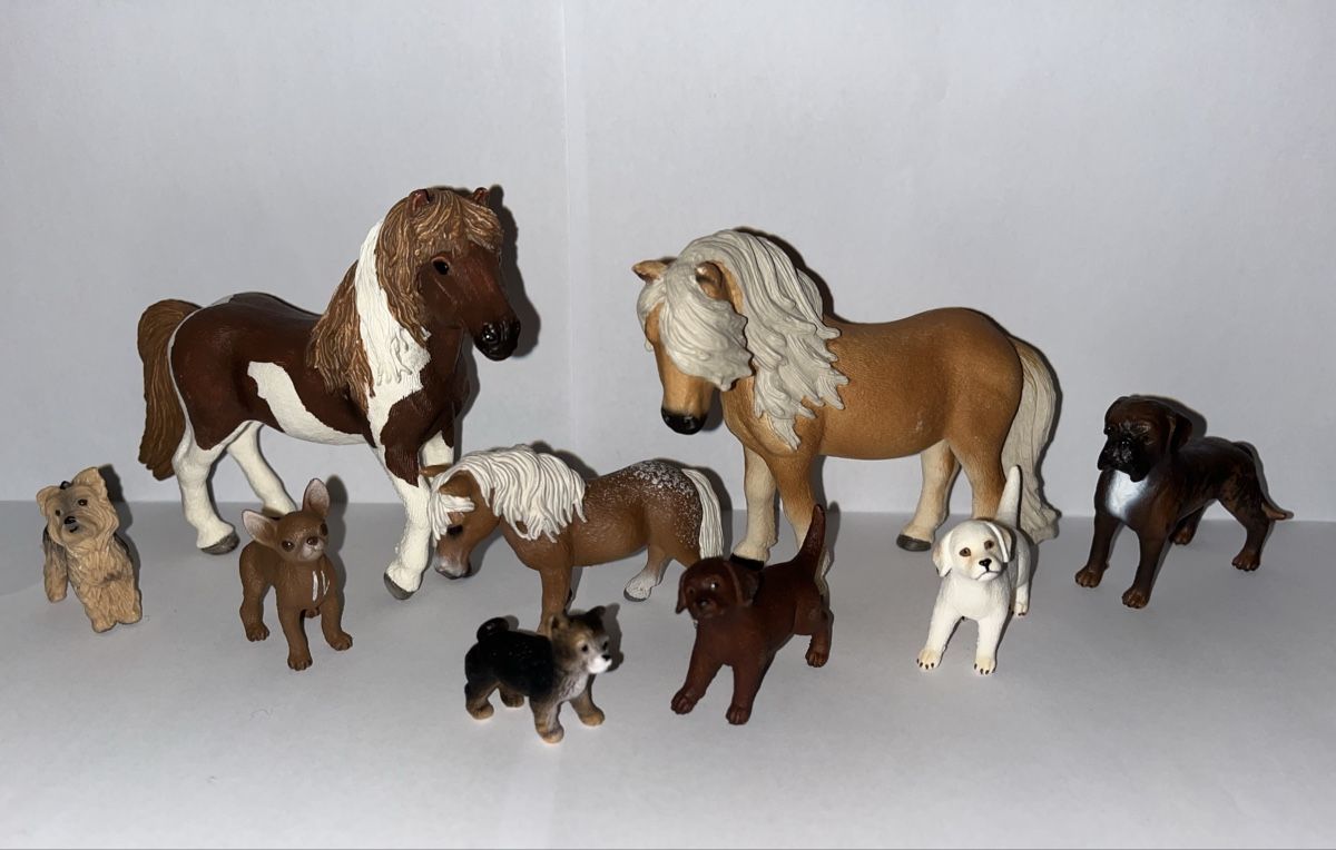 Schleich Spielzeuge: Schleich Pony & Hunde Set – Gebraucht aus Ormalingen von gys_qh85