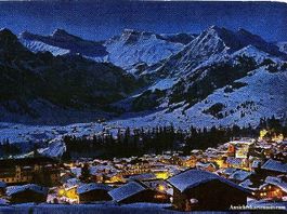 Adelboden - bei Mondschein + 1989