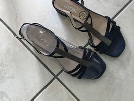 Sandalen Leder marine 39