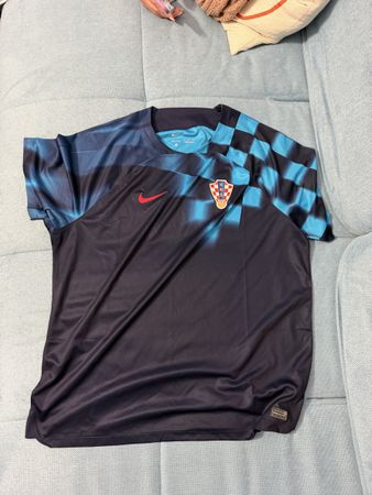 Kroatien Fussball Trikot Nike dunkelblau Grösse XXL