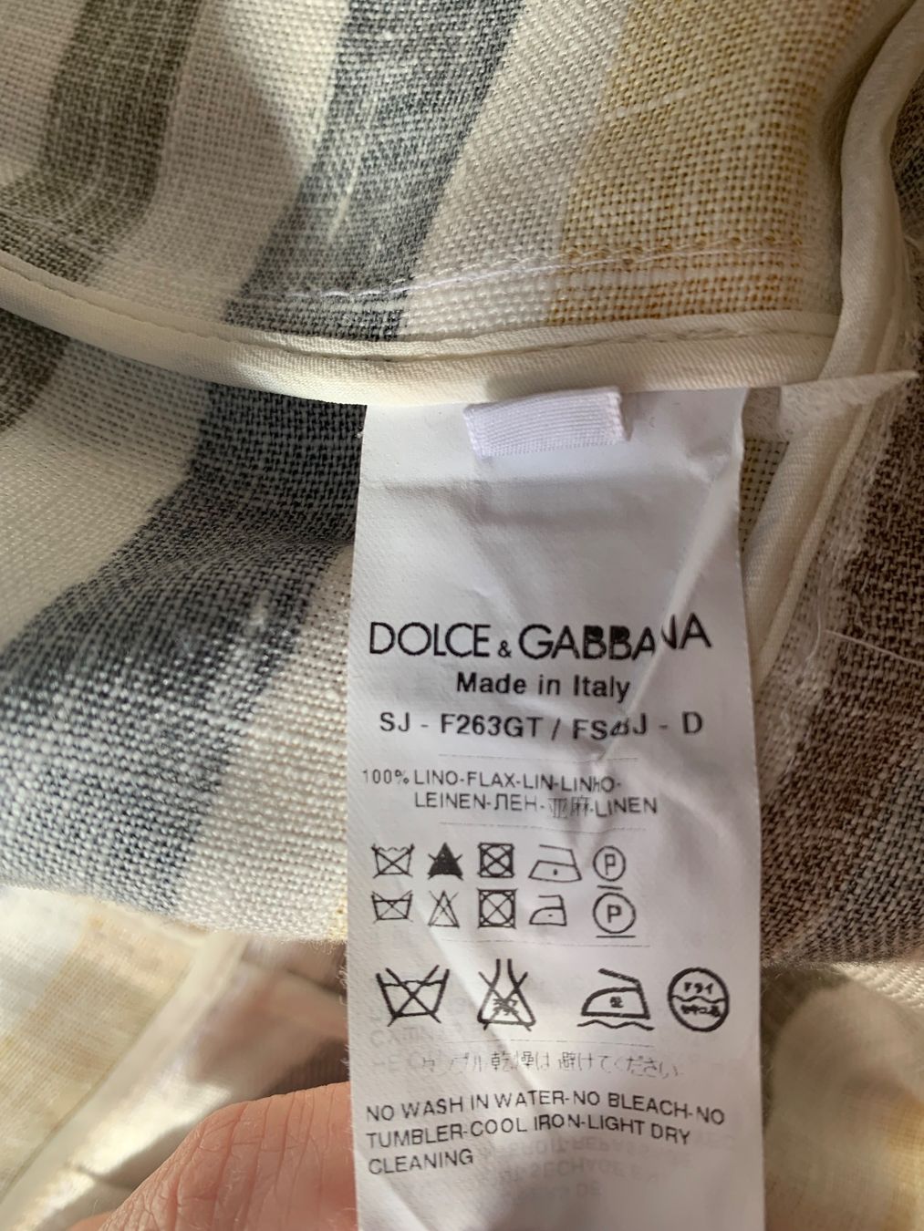 Dolce & Gabbana Jacken: Dolce & Gabbana Blazer 100% Leinen – Gebraucht aus Ossingen von jana_cr5x 2