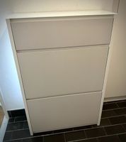 Meuble à chaussures avec 1 tiroir et 2 portes rabattantes