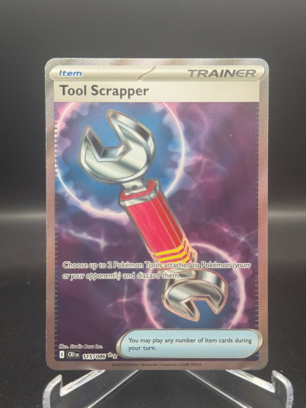 Pokémon Carte collezionabili: Tool Scrapper (CRI 115) – Usato da Birmensdorf ZH venduto da SnorlaxMail