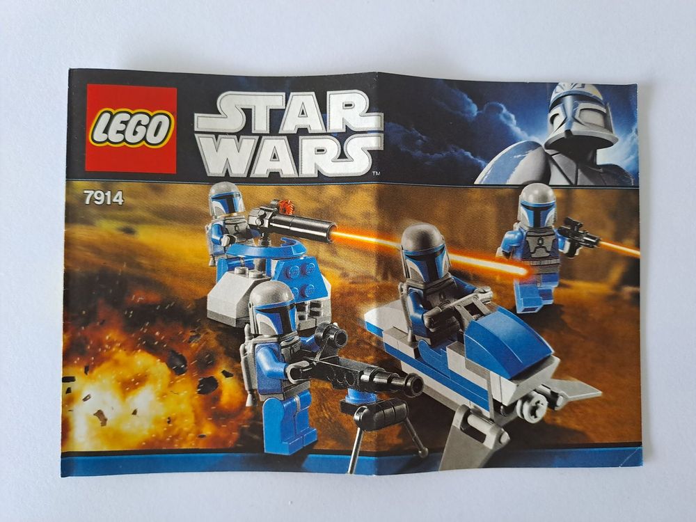 LEGO 7912 Star Wars Mandalorianer Battle Pack Figuren Waffen (Gebraucht ...