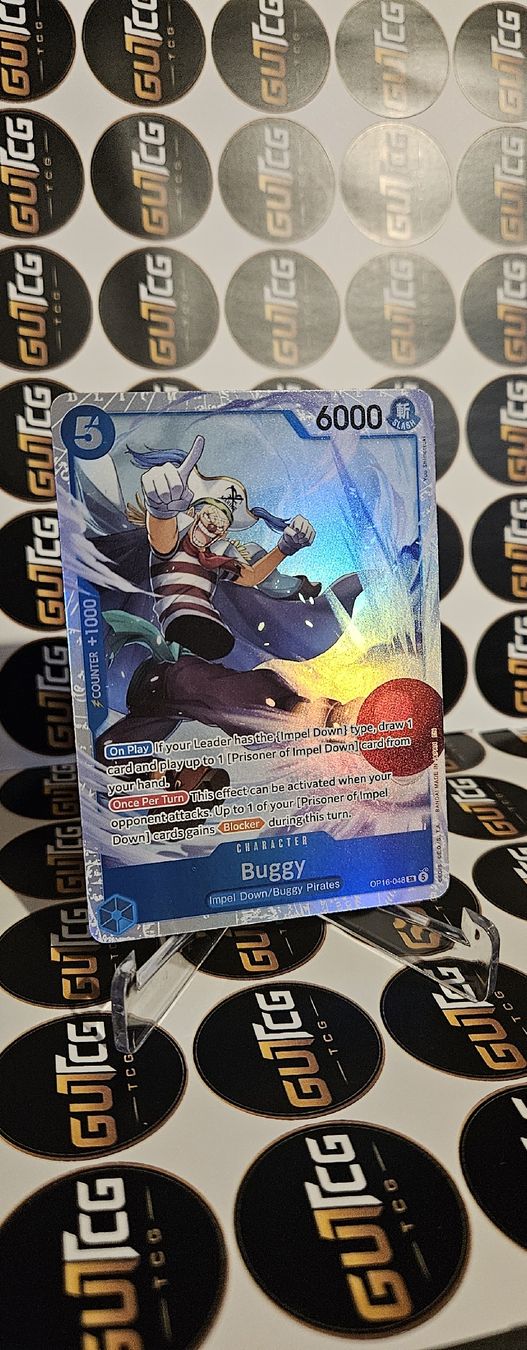 Bandai Sammelbilder & Trading cards: One Piece Buggy 16-048 – Neu (gemäss Beschreibung) aus Rümlang von GUTCG