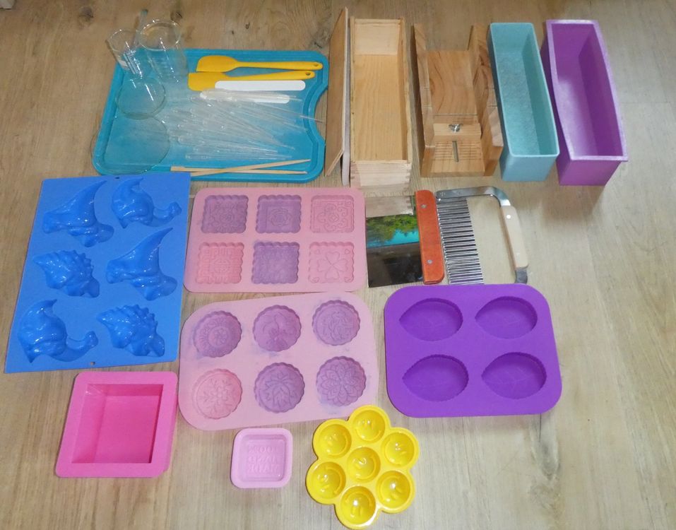 DIY Seifenherstellung Set ST-2 – Komplettes Starter Kit Für Natürliche, Selbstgemachte Seife