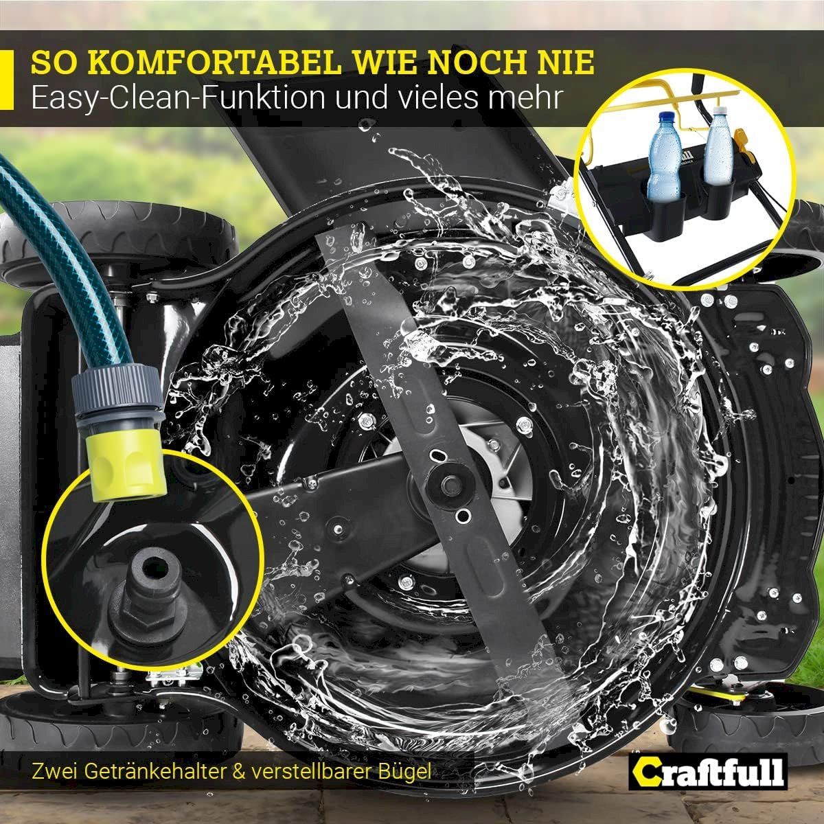 Tagliaerba: Craftfull Premium Benzin-Rasenmäher – Nuovo e nell'imballaggio originale da Bottighofen venduto da zaap 6