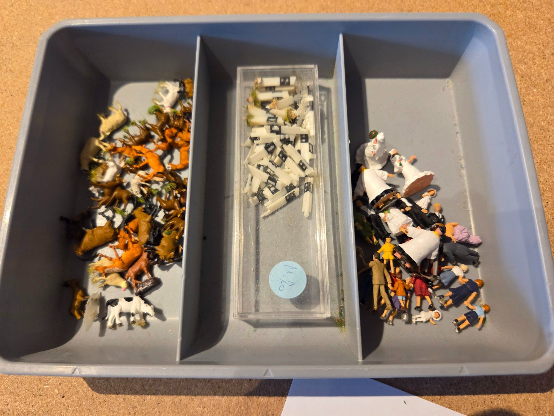 Modellini di ferrovie: diverse Modellbahn Figuren H0 – Usato da Klingnau venduto da Eisenbahnhobby 7