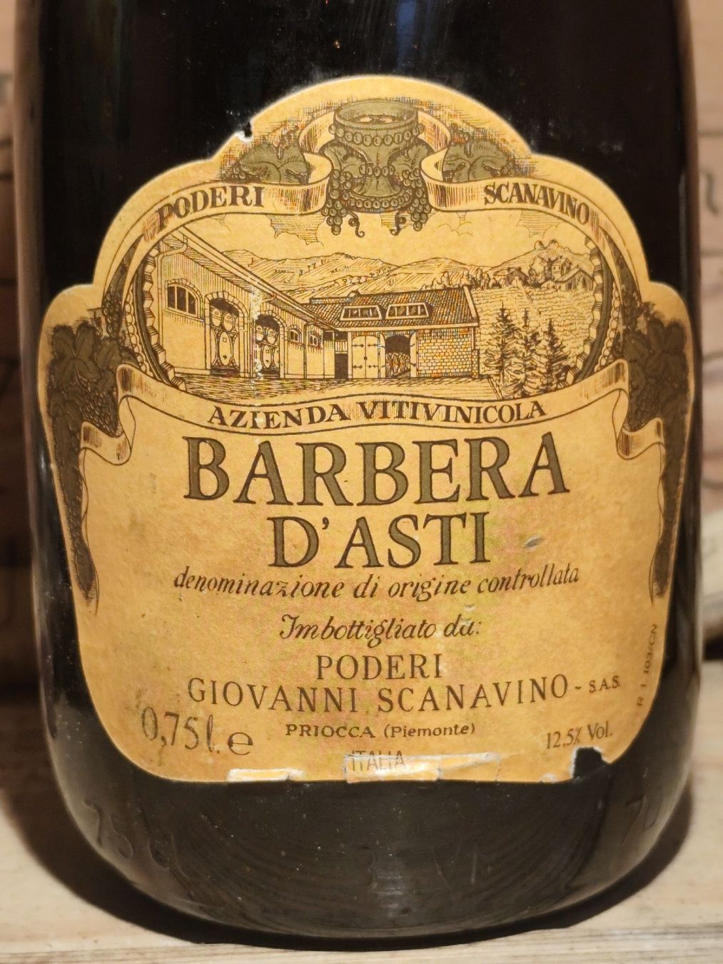 Vino: 1982 Barbera d'Asti DOCG – Nuovo (secondo la descrizione) da Büsserach venduto da Vintage-vins 1